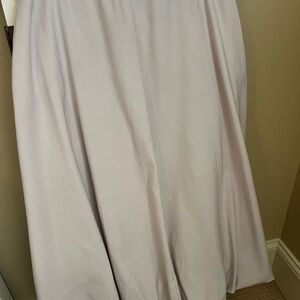 Zara Cream A-Line Bubble Skirt
